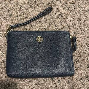 Tory Burch wristlet Navy
